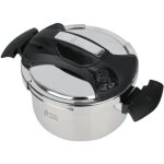Cocotte minute inox 4l - intrieur en pierre