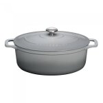 Cocotte ovale chasseur 29 cm gris - invicta gris