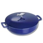 Cocotte en fonte - staub - ovale - 28 cm - 4. 65 l - tous feux dont induction