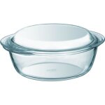 Cocotte - pyrex - 1450094 - ronde - en verre borosilicate - 3 litres