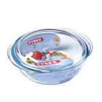 Cocotte - pyrex - 1450096 - ronde - en verre borosilicate - 21 litres
