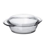 Cocotte ronde avec couvercle casserole avec poign�escapacit� 0. 7 l - longueur 19. 5 x profondeur 15. ...