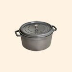Cocotte ronde  picots gris graphite 22 cm - 2. ?