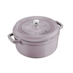 Cocotte - staub - fleur de cerisier - 24 cm - fonte - 370 l