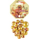 Jeu de billes - kimplay - kit de jeu 20 billes + 1 calot t - rex - multicolore - pour enfants 6 - 12 ...