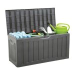 Coffre dextérieur - orion91 - magnum - 340 litres - résine - noir - 118x53x57cm Coffre dextérieur - orion91 - magnum - 340 litres - résine - noir - 118x53x57cm