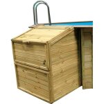 Coffre de filtration en bois pin sylvestre pour piscine h 119 m - sunbay Coffre de filtration en bois pin sylvestre pour piscine h 119 m - sunbay
