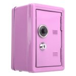 Coffre - fort pour enfants - omabeta - mini clé argent - rangement simulation - rose Coffre - fort pour enfants - omabeta - mini clé argent - rangement simulation - rose