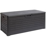 Coffre de jardin toomax florida - rsine - capacit 550l - anthracite