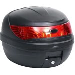 Coffre de moto - vidaxl - 35 l - Étanche - système de fermeture rapide - réflecteur intégré Coffre de moto - vidaxl - 35 l - Étanche - système de fermeture rapide - réflecteur intégré
