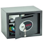 Coffre de d�p�t - phoenix safe - ss0802kd - 17 litres - serrure � cl� haute s�curit� - fixation murale ...