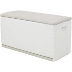 Coffre de rangement 350l intérieur - extérieur coloris beige - longueur 120 x profondeur 53 x hauteur ... Coffre de rangement 350l intérieur - extérieur coloris beige - longueur 120 x profondeur 53 x hauteur ...