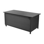 Coffre de rangement de jardin storia - proloisirs - 166x81x76 cm - 450 l - gris