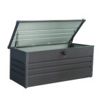 Coffre de rangement de jardin en m�tal werka pro 600 litres