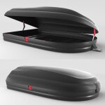 Rotenbach coffre de toit noir 320 litres Rotenbach coffre de toit noir 320 litres