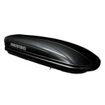 Coffre de toit - menabo - mania 580 - 580l - noir brillant - systme de fixation rapide