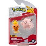Coffret 2 figurines pokemon poussifeu + mélofée - figurine de combat orange et rose - set jouet garcon ... Coffret 2 figurines pokemon poussifeu + mélofée - figurine de combat orange et rose - set jouet garcon ...