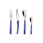 Coffret 24 pi�ces quartz miroir c�leste - guy degrenne