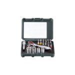 Coffret � visser et cl� - metabo - 626701000 - embouts de vissage - cl� � douille - 26 pi�ces