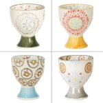 Coffret de 4 coquetiers boh�me - table passion