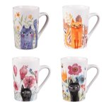 Coffret 4 mugs 35 cl savannah - table passion Coffret 4 mugs 35 cl savannah - table passion