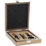 Coffret 4 pices sommelier marc 17cm naturel