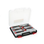 Coffret de 5 ciseaux � bois spro � frapper 6 - 10 - 15 - 20 - 25mm - hanger - 110491