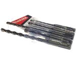 Coffret 5 forets sds - plus 2 taillants makita - d - 61678