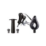 Coffret 5 pièces vacuvin - wine set air deluxe - tire - bouchon à levier aérateur pompe et bouchons Coffret 5 pièces vacuvin - wine set air deluxe - tire - bouchon à levier aérateur pompe et bouchons