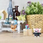 Coffret de 6 figurines en briques - bandai - nanoblock - pack pokémon type normal Coffret de 6 figurines en briques - bandai - nanoblock - pack pokémon type normal