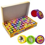 Coffret 60 tampons encreur coloriage enfants animaux emoji etc motifs différent fille garçon Coffret 60 tampons encreur coloriage enfants animaux emoji etc motifs différent fille garçon
