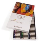 Coffret de pastels � lhuile - sennelier - coffret 72 - 72 couleurs - multicolore
