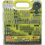 Coffret daccessoires - ryobi - rakdd90 - 90 pi�ces - vert - bricolage intensif