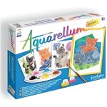 Coffret aquarellum junior chatons 4 tableaux magiques - peinture Coffret aquarellum junior chatons 4 tableaux magiques - peinture