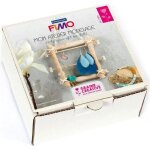 Coffret atelier modelage bijoux p�te polym�re en bois flott�