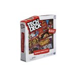 Coffret atelier tech deck mini skate : 6 finger skates finesse 96 mm + accessoires - set skateboard a ...