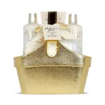 Coffret de bain - gloss - vanille tilleul - 5 pi�ces - bien - �tre - mixte