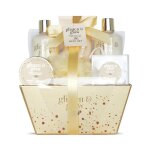 Coffret de bain - gloss - vanille tilleul - 9 pi�ces - bien - �tre - mixte