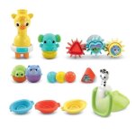 Coffret de bain multi - activit vtech maxi - girafe mcanique - pour enfants de 5 mois  5 ans