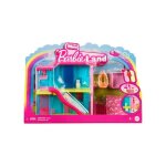 Coffret barbie : la maison de poupe + 1 figurine + 2 accessoires - set mini barbieland + 1 carte tigre ...