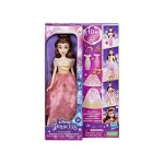 Coffret belle multi tenue + accessoires - poupee mannequin 30 cm belle et la bete - set pour disney princesse ...