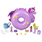 Coffret boue licorne - polly pocket - hkv34 - mini poupe et accessoires