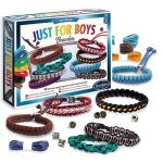 Kit créatif bracelets - sentosphère - just for boys - multicolore - cuir - enfant 8 + Kit créatif bracelets - sentosphère - just for boys - multicolore - cuir - enfant 8 +