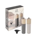 Coffret cadeau - peugeot - duo de moulins à poivre et à sel - 21 cm - bois de hêtre - entonnoir en silicone ... Coffret cadeau - peugeot - duo de moulins à poivre et à sel - 21 cm - bois de hêtre - entonnoir en silicone ...