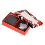 Coffret cadeau homme ceinture et portefeuille lonsdale