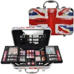 Coffret maquillage - gloss - collection london fashion - 62pcs - format valise - 4 palettes dombres