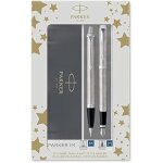 Coffret - cadeau parker im duo - parker - stylo bille et plume - acier inoxydable - chrom�