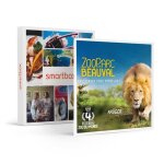 Coffret cadeau smartbox - billets pour le zooparc de beauval 2025 : 2 entres adulte pour 1 journe - ...