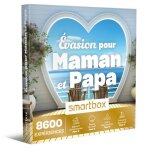 Coffret cadeau smartbox - vasion pour maman et papa - 1 sjour ou 1 activit pour 2 personnes
