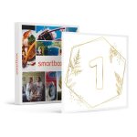 Coffret cadeau smartbox - noces de coton : joyeux 1er anniversaire de mariage ! - 1 moment gourmand 1 ...